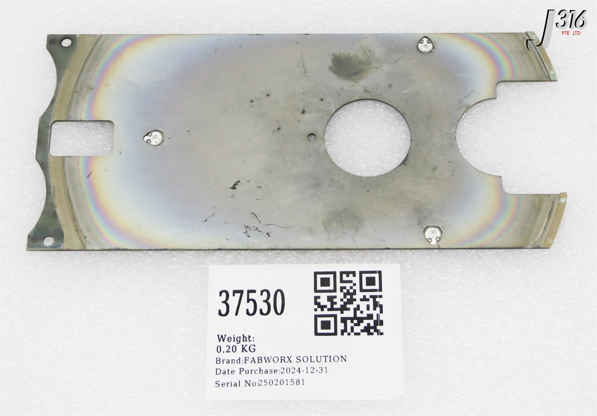 シンガポール旧 37530 FABWORX SOLUTION BLADE 8 BUFFER HP+ HTHU RCF COMPATIB (PARTS
